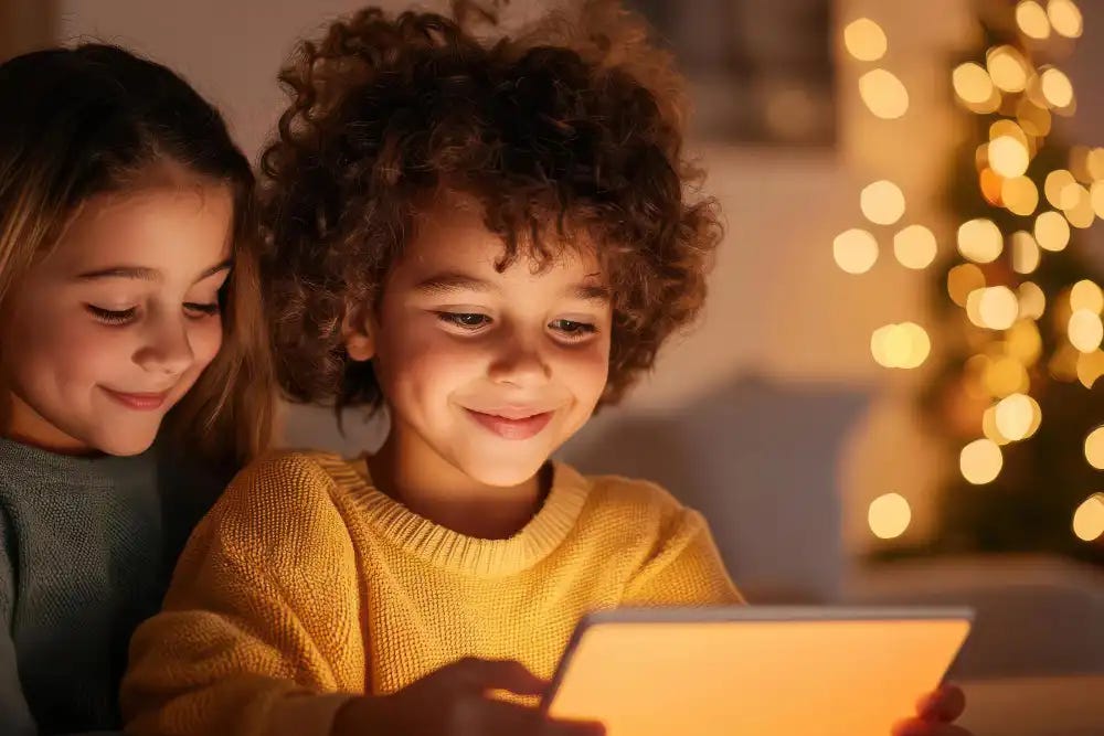 Uso de dispositivos touchscreen crianças menores de 5 anos