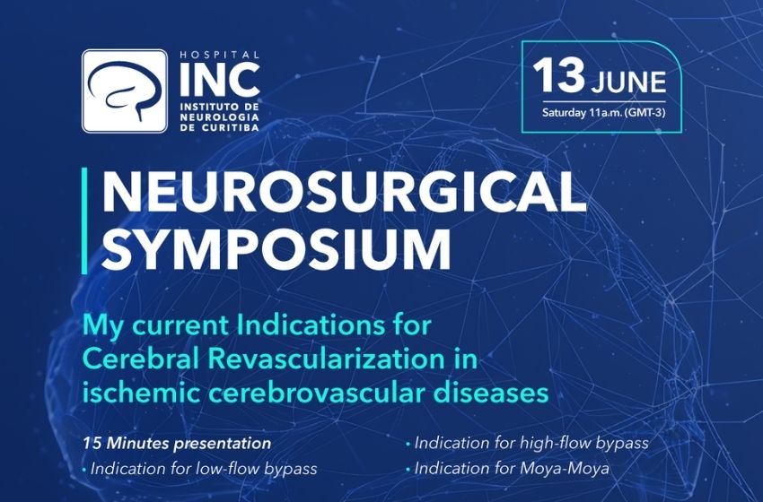 Hospital INC promove simpósio sobre revascularização cerebral e prevenção do AVC